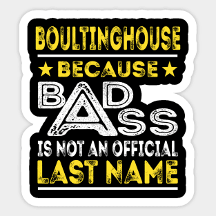 BOULTINGHOUSE Sticker